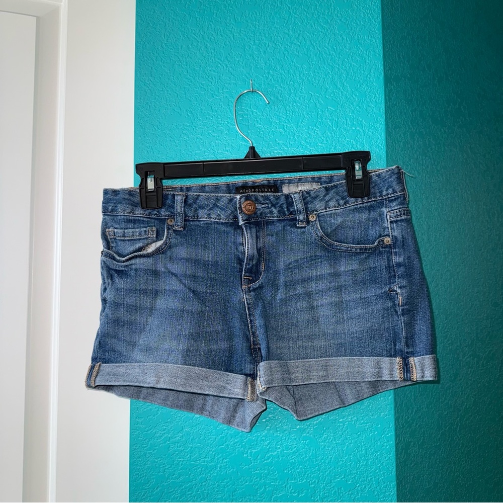 Aeropostale Classic Blue Jean Shorts